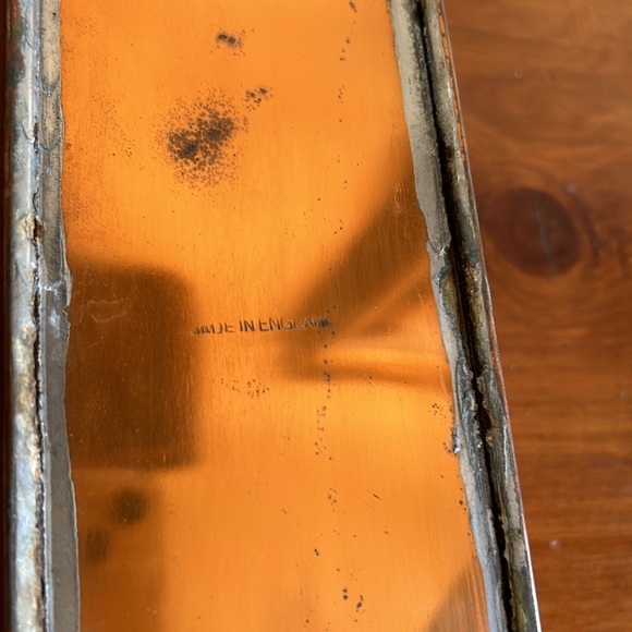 Antique Copper Brass Lion Head Handles PLANTER Trough Claw Feet 16”x 5 3/4” x 4” - Picture 10 of 10